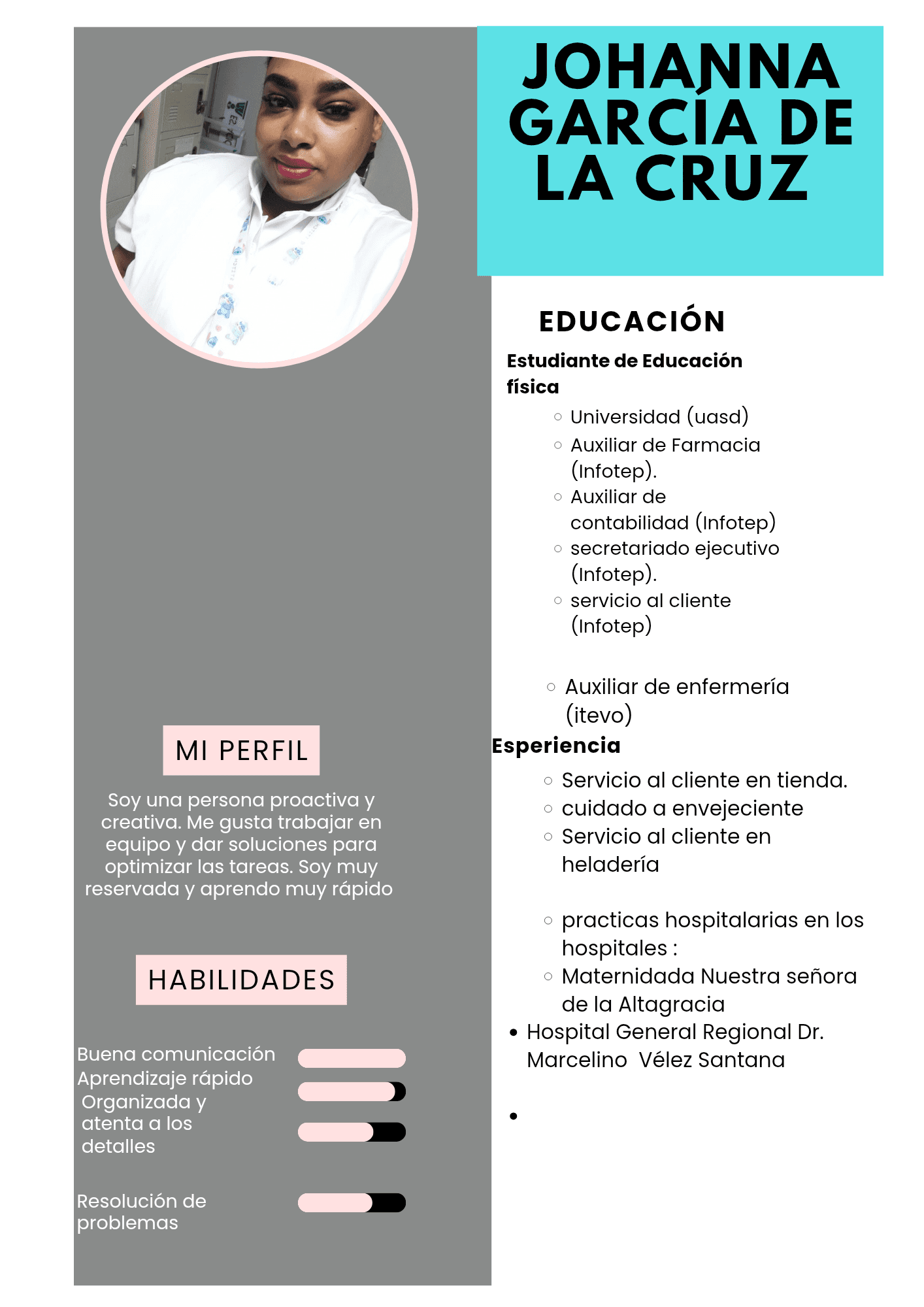 Foto de Johanna García De la cruz